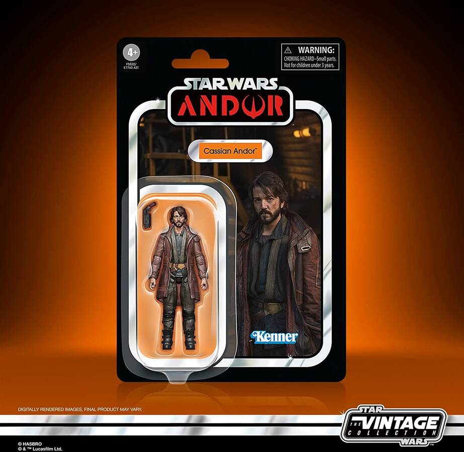 Figura HASBRO Cassian Andor Star Wars: Andor Star Wars The Vintage